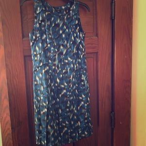 Sleeveless Blue Dress